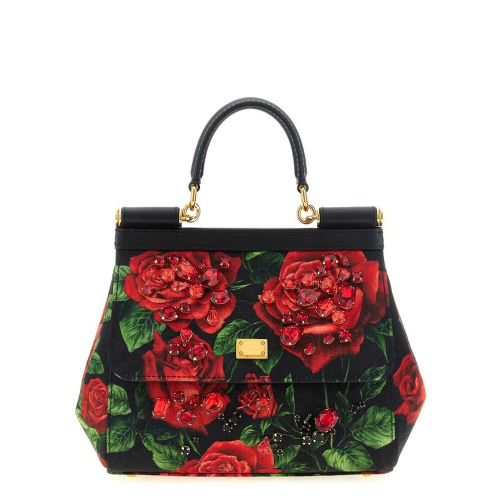 Dolce & Gabbana Red Cotton Women's Handbag